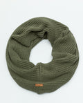 Knit Infinity Scarf - Green 63_289F000_VER180312_6