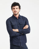 NEW CLASSIC FIT INDIGO DENIM SHIRT