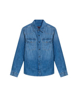 Men´s Slim Denim Shirt - Blue 63_312H000_AZU184140_4