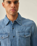 Men´s Slim Denim Shirt - Blue 63_312H000_AZU184140_5