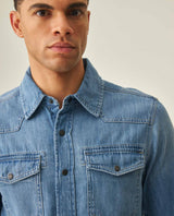 Men´s Slim Denim Shirt - Blue 63_312H000_AZU184140_5