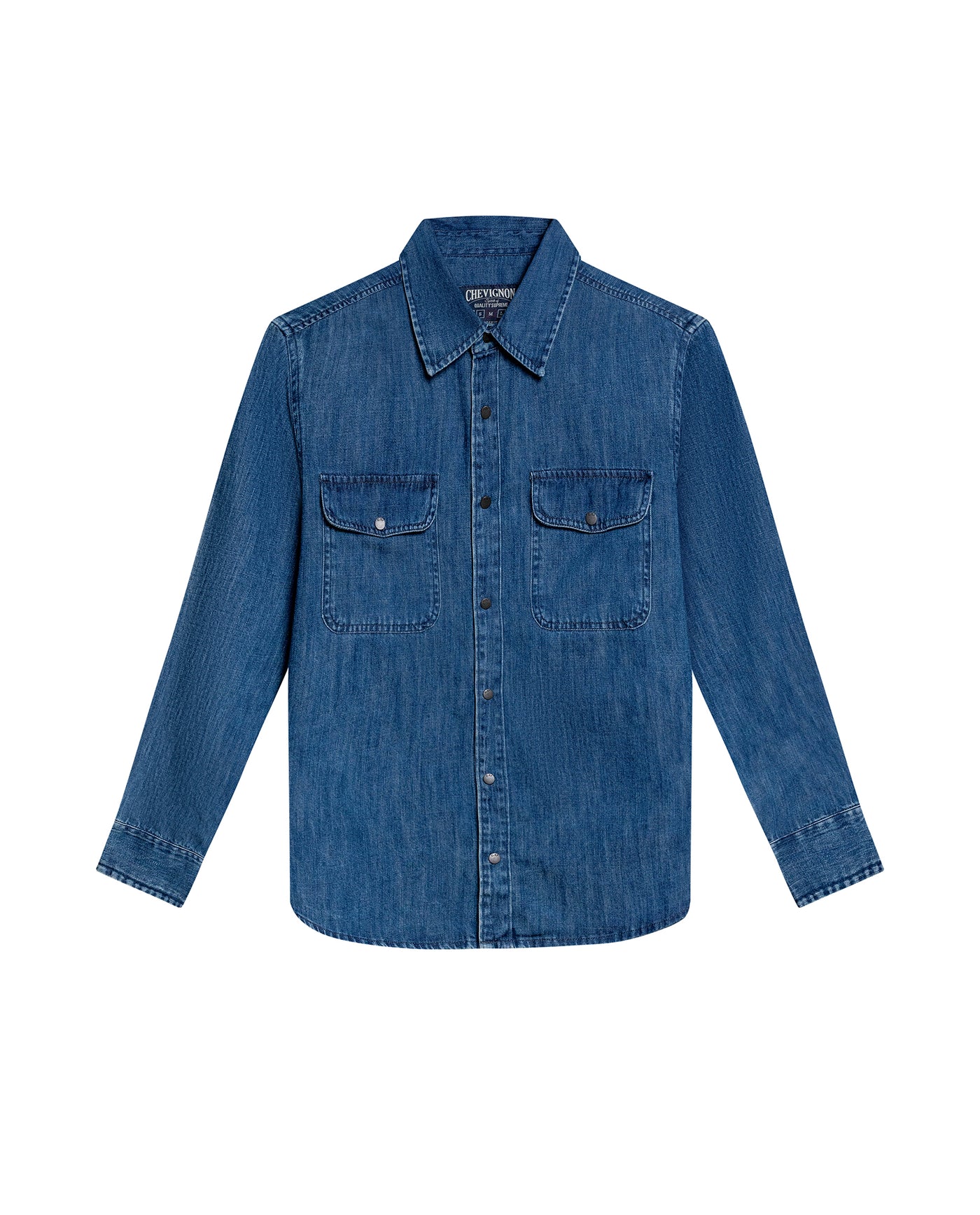 Men´s Slim Denim Shirt - Blue 63_312H001_AZU194052_4