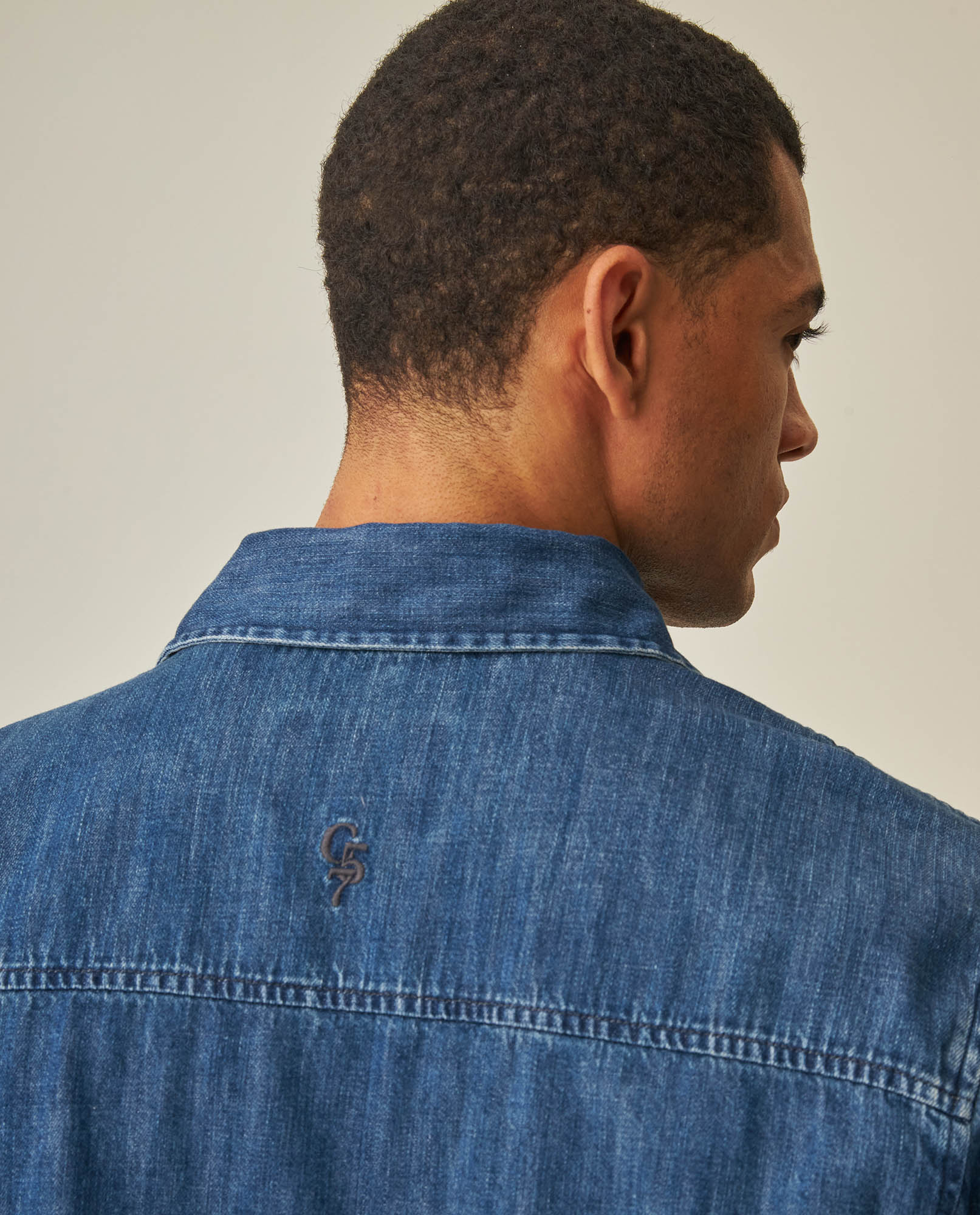 Men´s Slim Denim Shirt - Blue 63_312H001_AZU194052_7