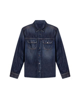 Mens Slim Fit Solid Shirt - Special Collection - Blue 63_312H201_AZU194052_4