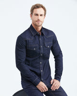 Men´s Slim Fit Denim Shirt - Blue 63_319F000_AZU194052_3