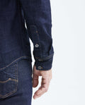 Men´s Slim Fit Denim Shirt - Blue 63_319F000_AZU194052_7