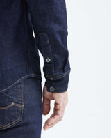 Men´s Slim Fit Denim Shirt - Blue 63_319F000_AZU194052_7