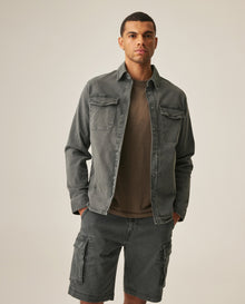 Men´s Denim Shacket - Gray 63_319H001_GRI194305_3