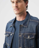 Men's Denim Jackets - Blue - 2