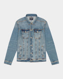 VESTE EN JEAN BLEU CLAIR