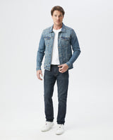 Men's Denim Jacket - Blue Medium Wash 320E001 - 2