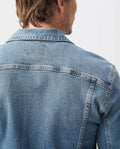 Men's Denim Jacket - Blue Medium Wash 320E001 - 5