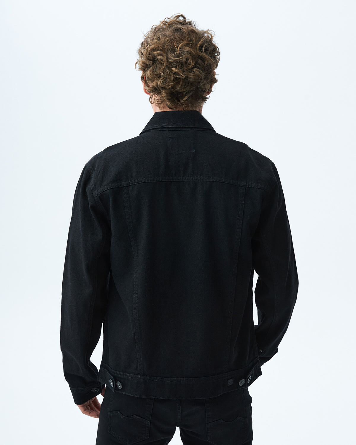 BLACK DENIM JACKET