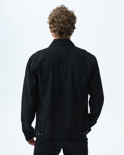 BLACK DENIM JACKET