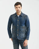 VESTE EN JEAN BLEU