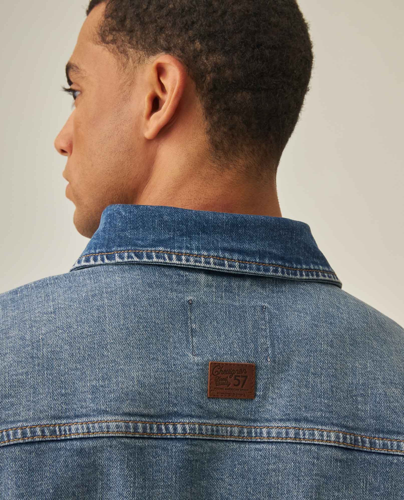 Men´s Denim Trucker Jacket - Blue 63_322H000_AZU154020_7