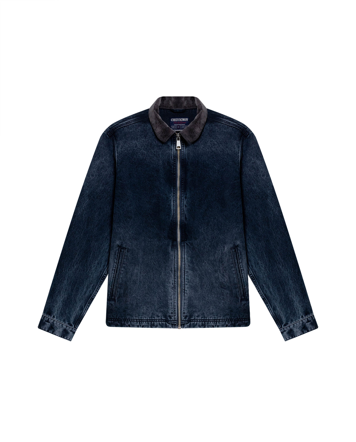 Men´s Denim Biker Jacket - Blue 63_322H001_AZU194052_4