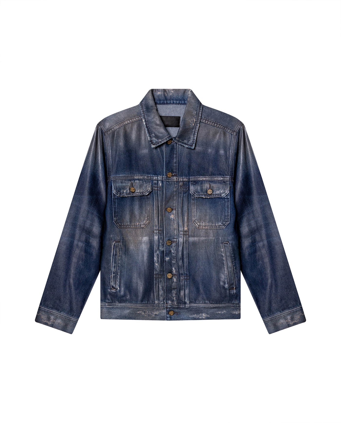 Mens Denim Trucker Jacket - Special Collection - Blue 63_322H200_AZU193924_4