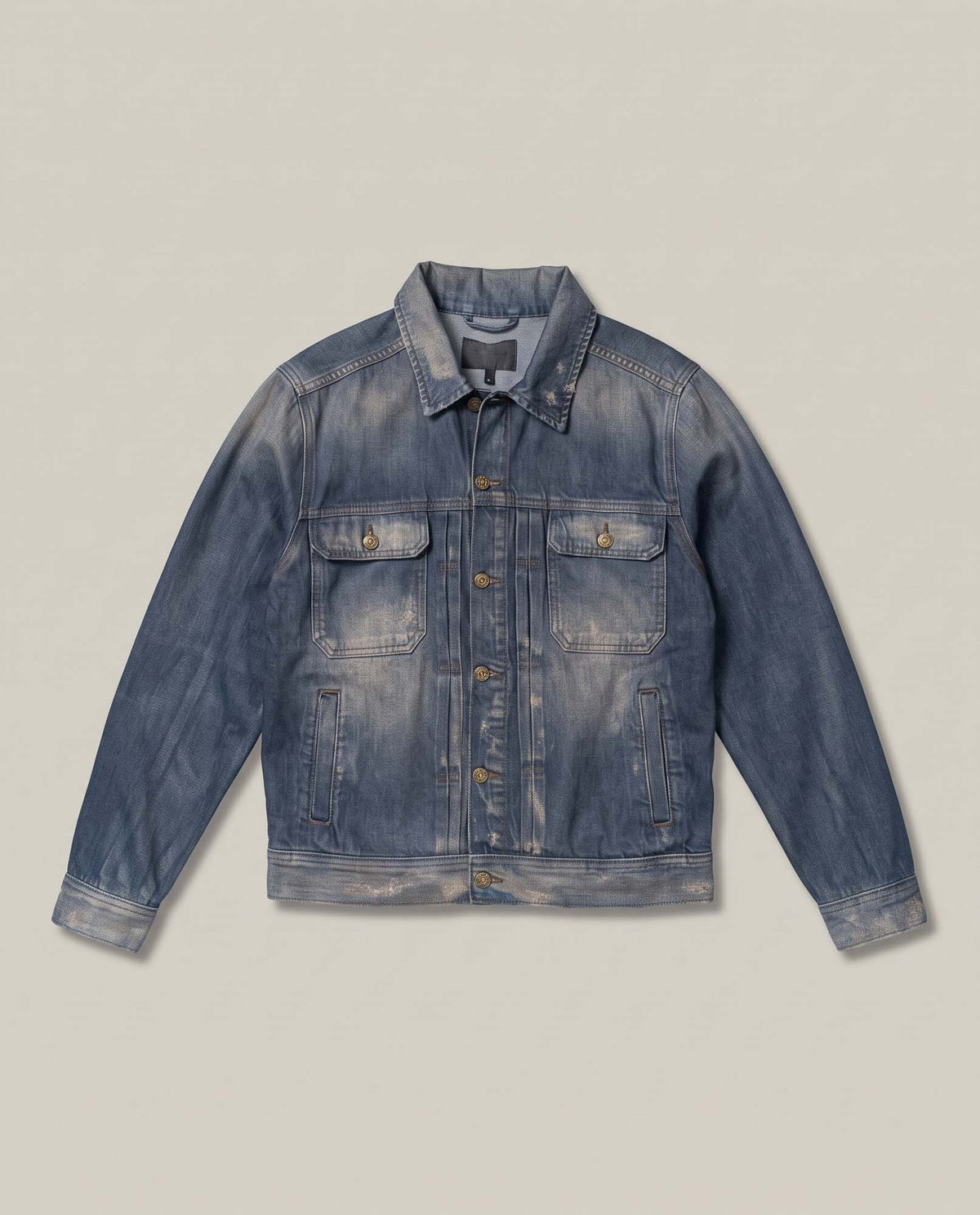 Men´s Denim Trucker Jacket - Blue 63_322H203_AZU193924_3