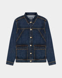 VESTE EN JEAN BLEU FONCÉ