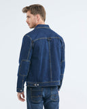 VESTE EN JEAN BLEU FONCÉ