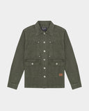 VESTE EN JEAN VERT