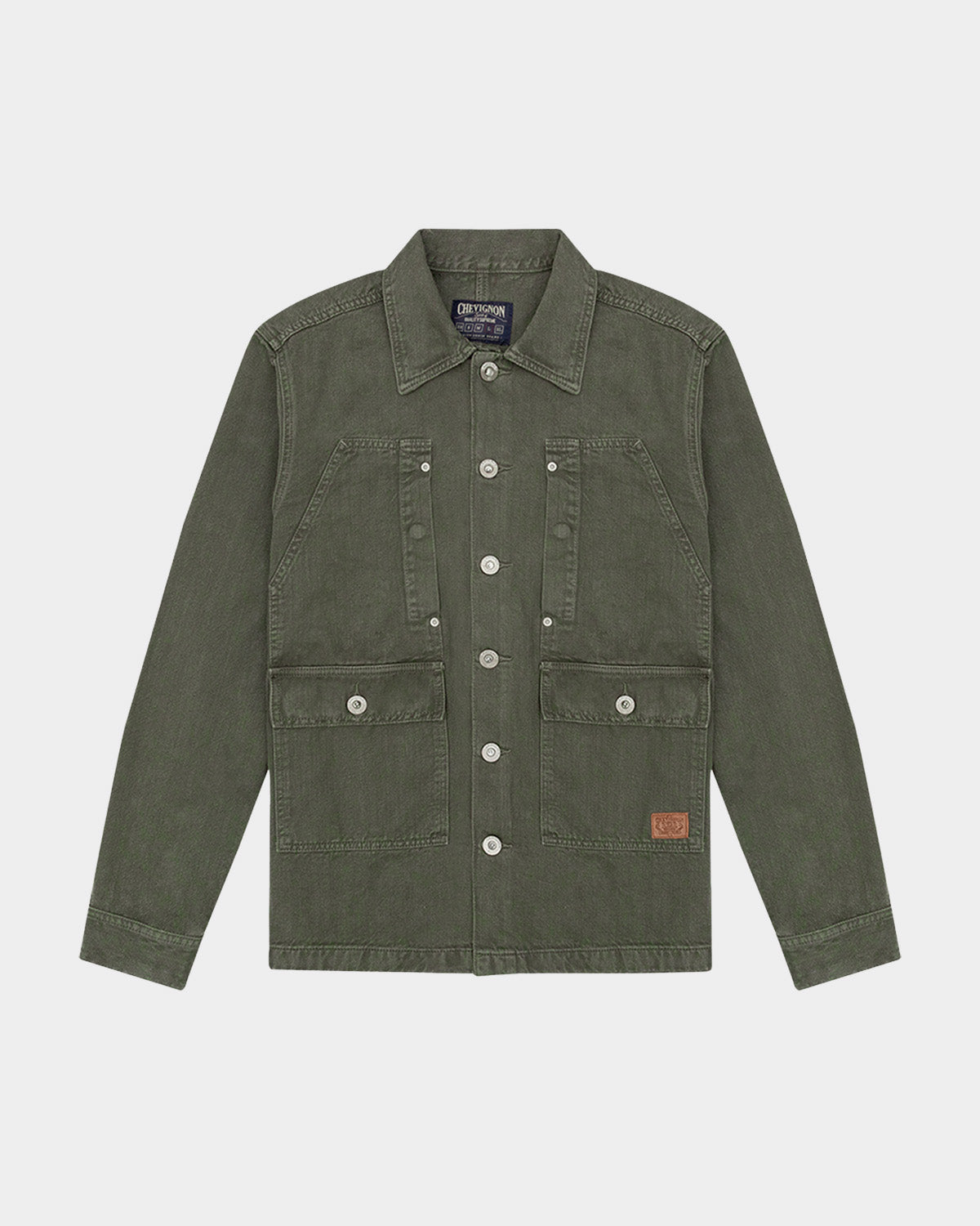 GREEN DENIM JACKET