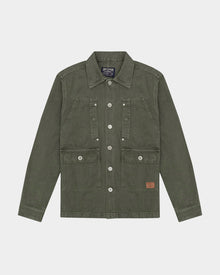 GREEN DENIM JACKET