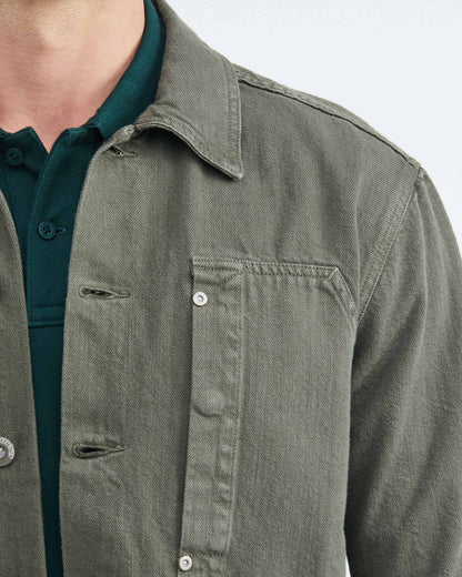 GREEN DENIM JACKET