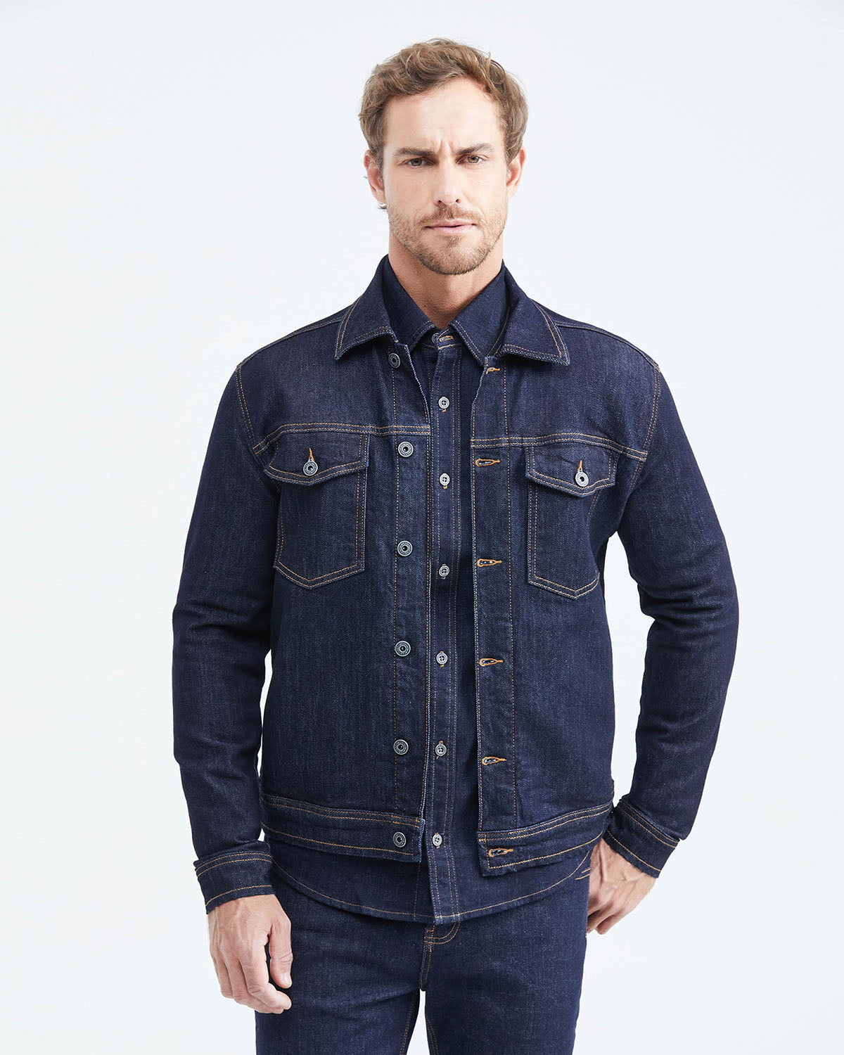 DARK DENIM JACKET