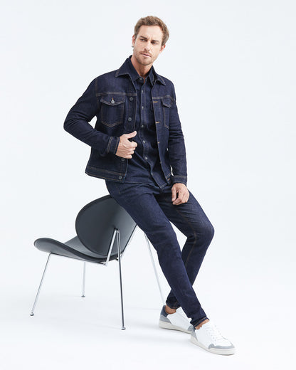 DARK DENIM JACKET