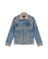 Men's Classic Trucker Denim Jacket in Cotton, Navigator 329G000 - 2