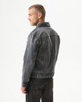 Men's Multi-Pocket Trucker Denim Jacket in Cotton-Viscose Blend, Tidemark 329G002 - 5