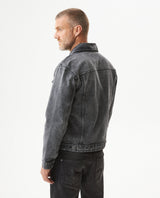 Men's Multi-Pocket Trucker Denim Jacket in Cotton-Viscose Blend, Tidemark 329G002 - 5
