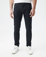 Jean for Men Super Slim Fit, Rider, Super Slim Boot - Ultra Dark Raw Blue - Blue 330E008 - 2
