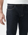 Jean for Men Super Slim Fit, Rider, Super Slim Boot - Ultra Dark Raw Blue - Blue 330E008 - 3