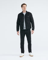 Men's Jeans, Skinny fit, Cotton - Black 330E009 - 2