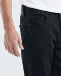 Men's Jeans, Skinny fit, Cotton - Black 330E009 - 4