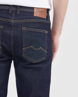 Men's Morrison Jeans Straight Fit Ultra Dark Recycled Cotton 330E010 - 5