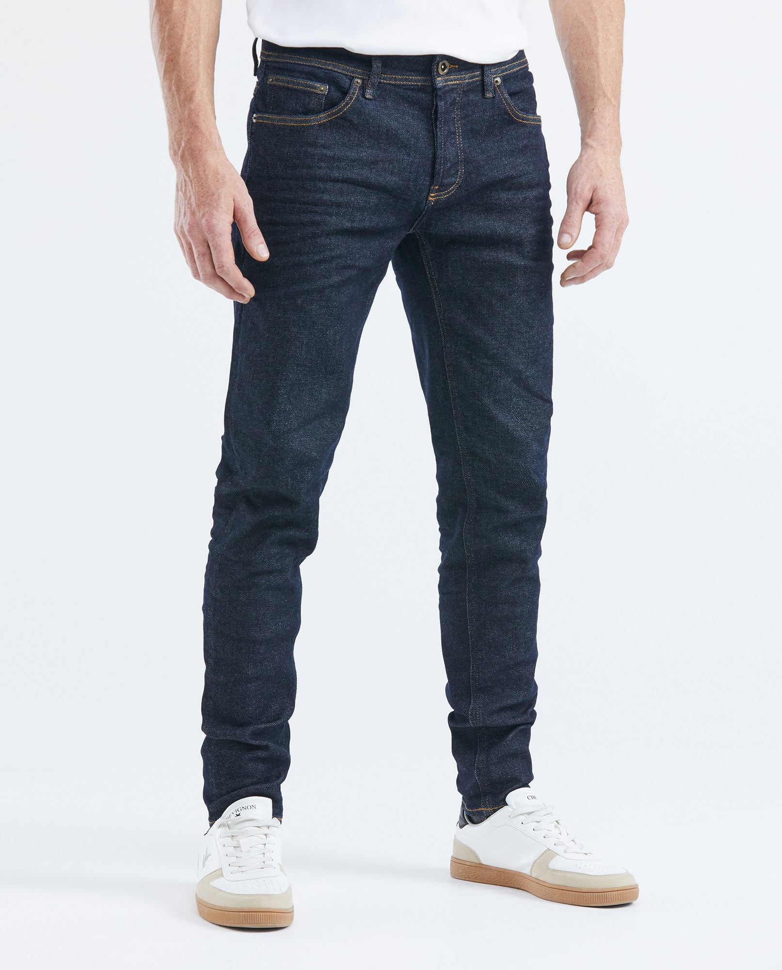Super Slim Fit: Recycled Cotton Men's - Blue - 2
