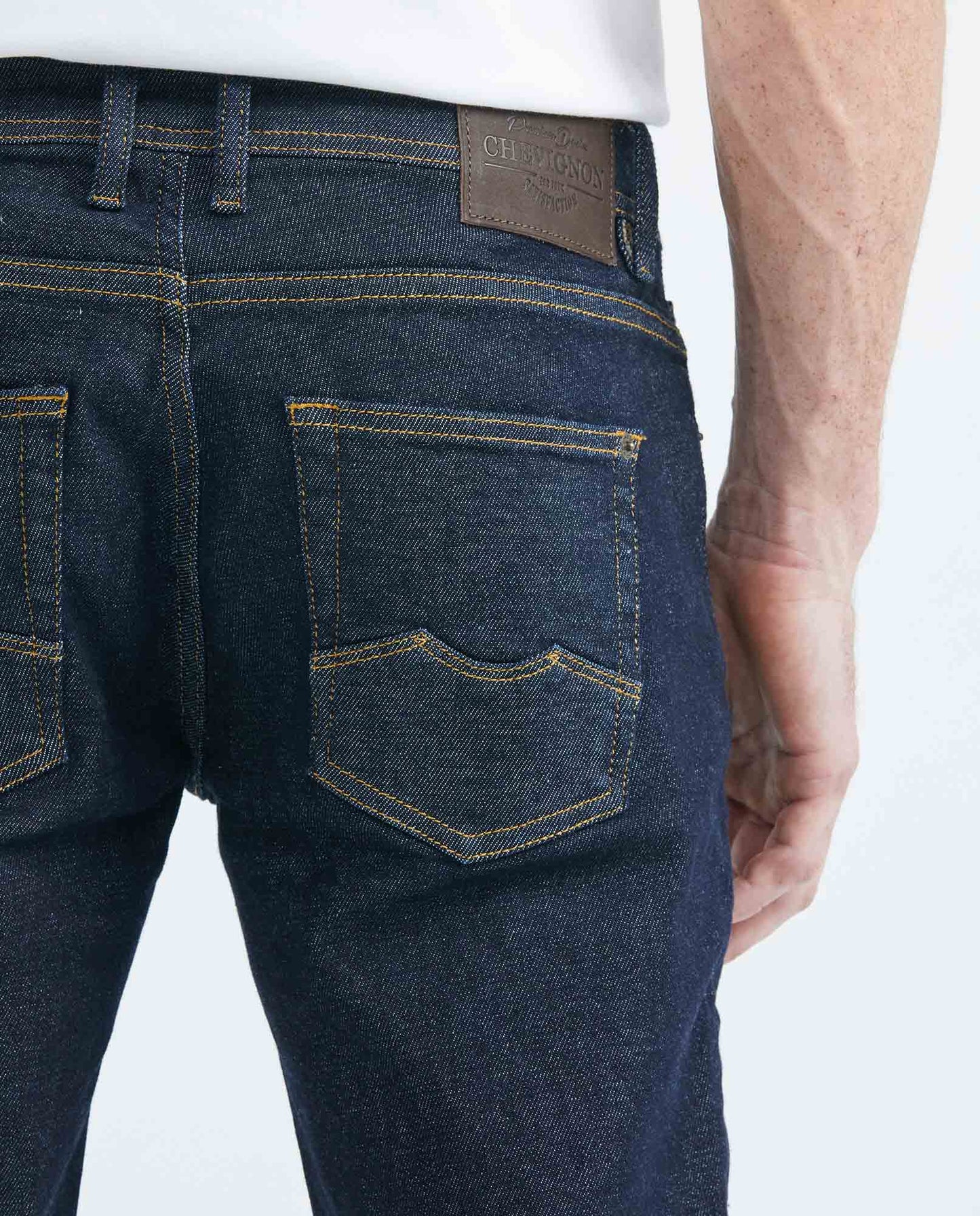 Super Slim Fit: Recycled Cotton Men's - Blue - 4