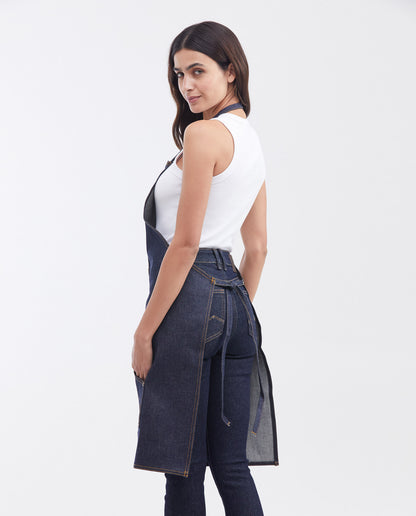 Denim Apron - Blue - 4