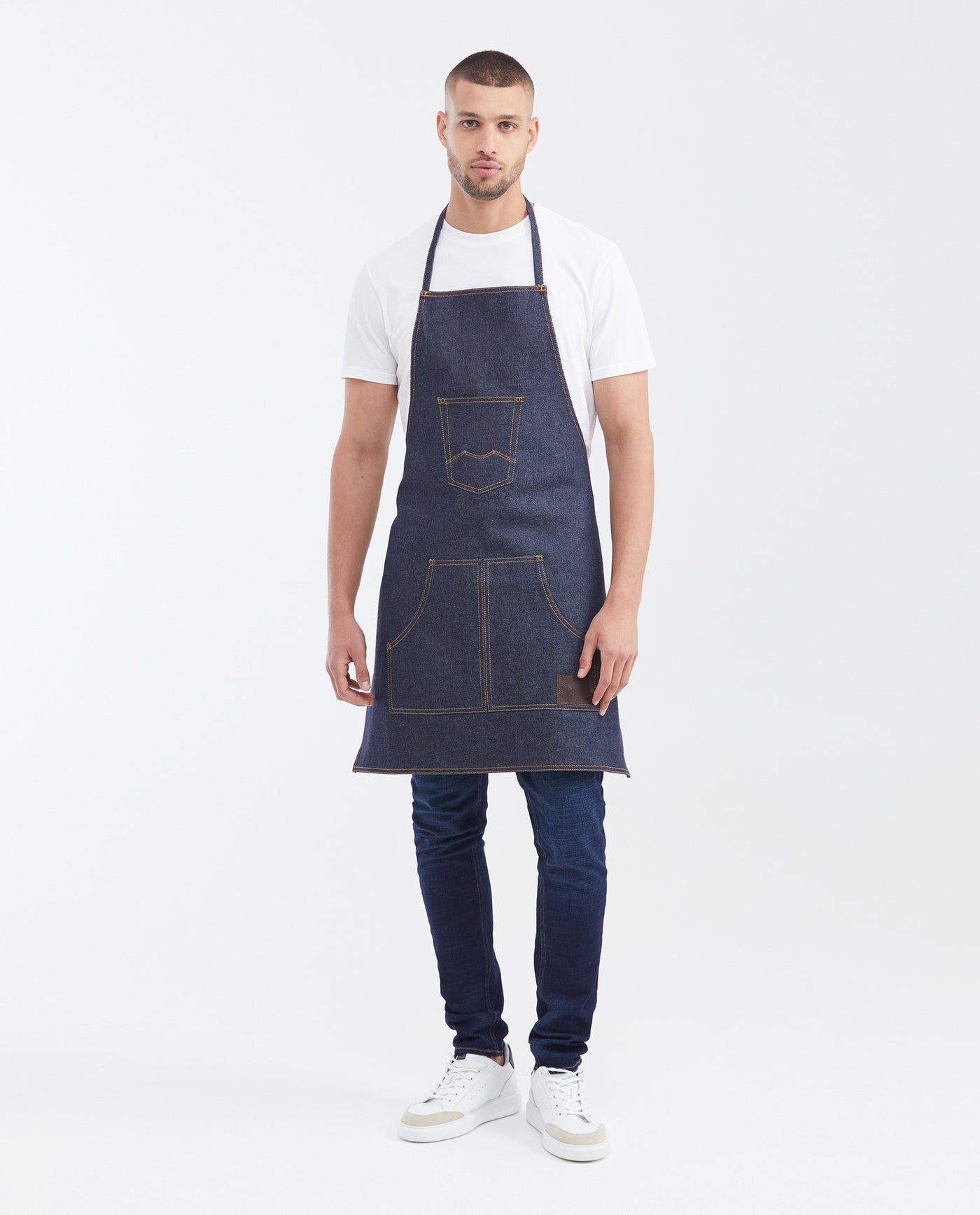Unisex Denim Apron - Blue 330F000 - 1