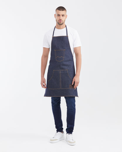 Denim Apron - Blue - 5