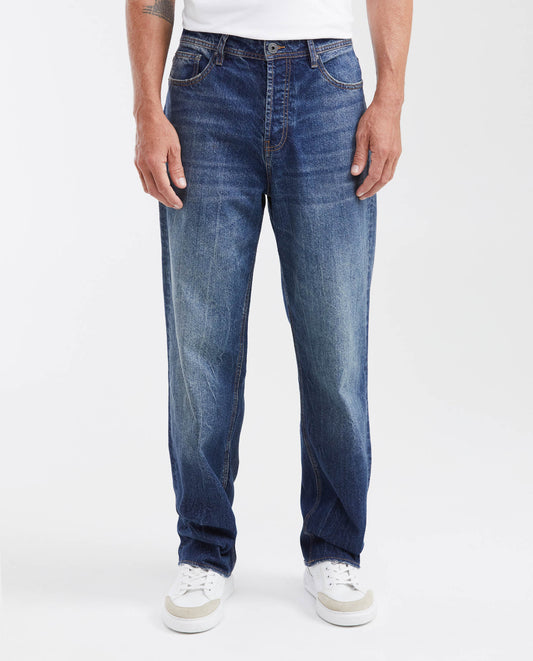 Men's Relaxed Fit Jeans - Blue 63_330G701_AZU184140_0