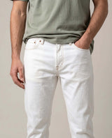 Men´s White Straight Jeans - Raw 63_330H004_CRU134403_3