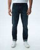 RELAXED FIT HIGH-RISE JEANS IN ULTRA DARK WASH