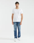 Men's Revenge Jeans Relaxed Fit High-Rise Medium Wash in Cotton-Tencel Blend - 2