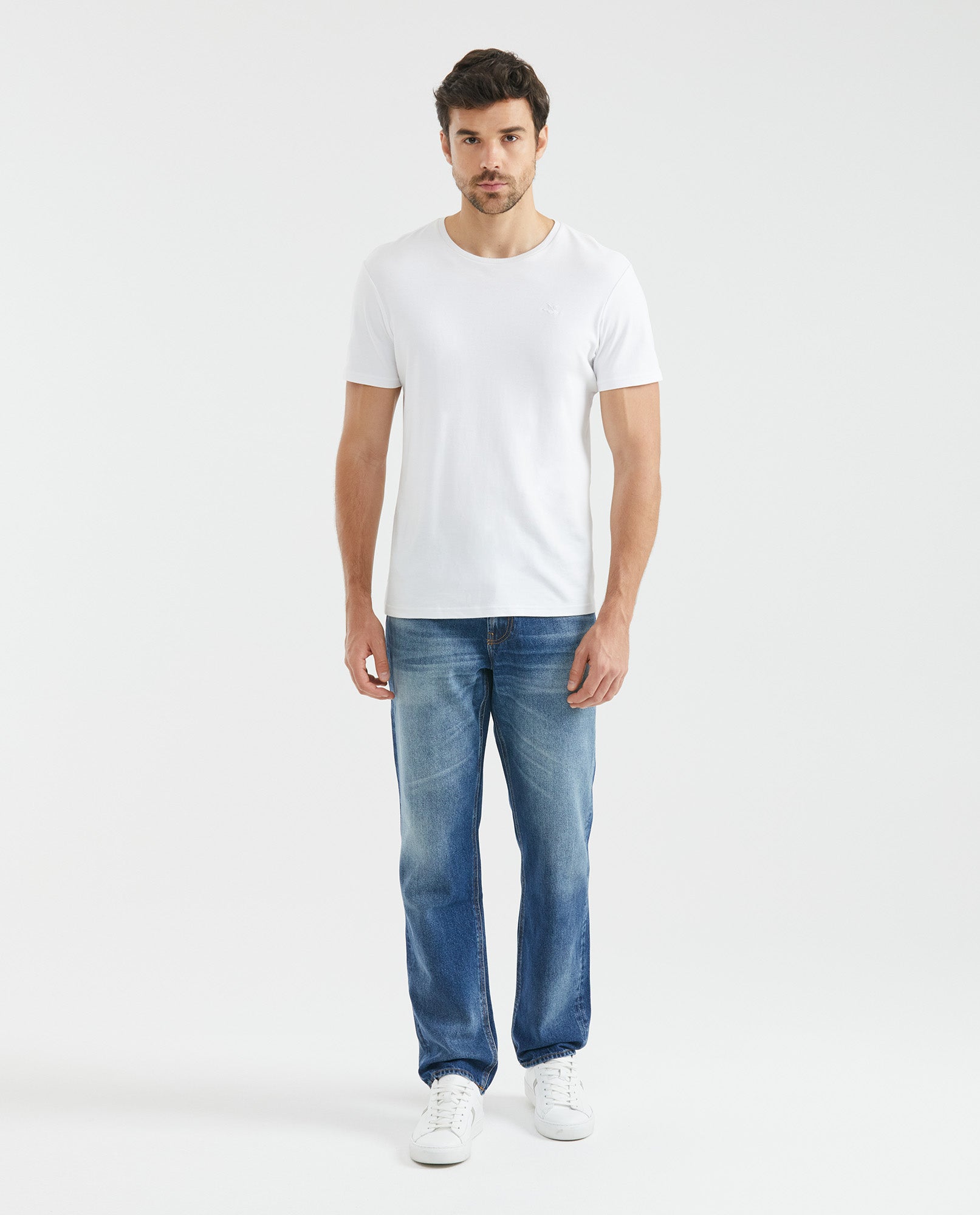 Men's Revenge Jeans Relaxed Fit High-Rise Medium Wash in Cotton-Tencel Blend - 2