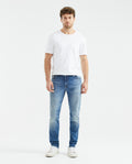 Men's Morrison Jeans Straight Bootcut Medium Wash Heel PIW Recycled Blend - 2